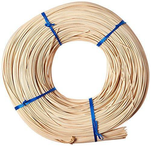 Commonwealth Basket Round Reed #2 1-3/4mm 1-pound Coil, Approximately 1100-feet