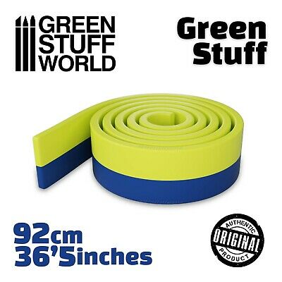Green Stuff - 36.5 Inches - Kneadatite Blue Yellow Duro - Warhammer 40k