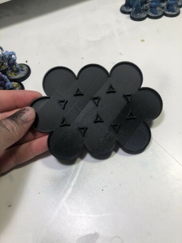 Warhammer 40k Age Of Sigmar 32mm Movement Trays 10 Magnet Compatible! 3d Printed