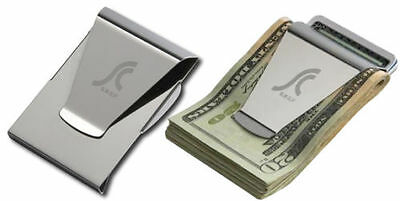$slim Clip Double Sided Money Clip Credit Card Holder Wallet New Stainless Steel
