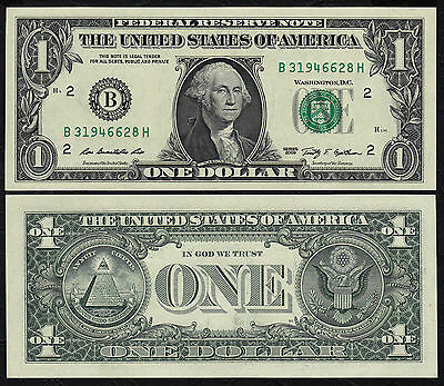 United States 1 Dollar 2009 U.s.a. P 530 "b" New York Unc Low Shipping! Combine